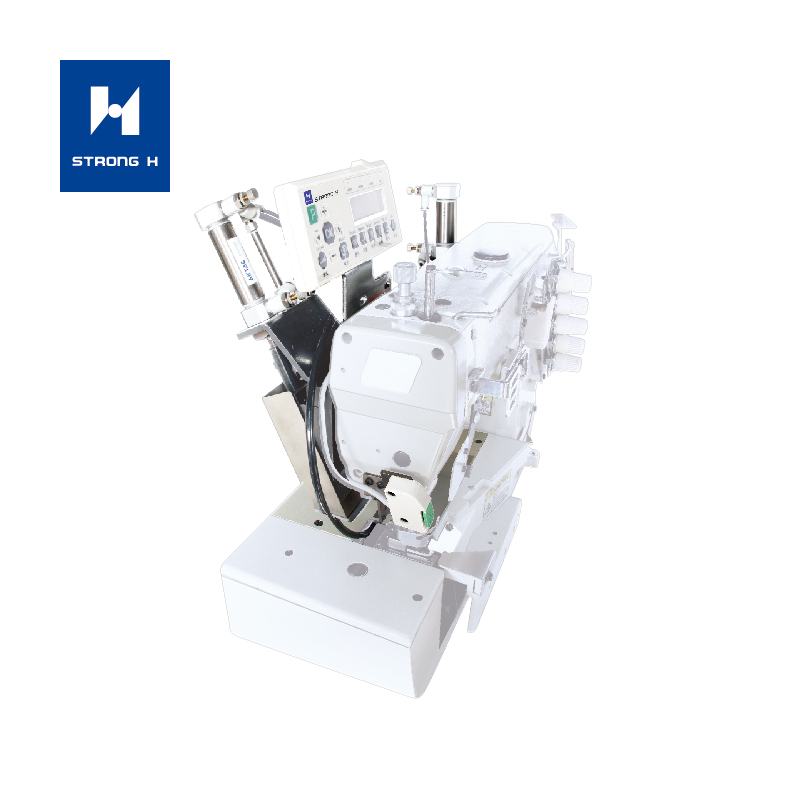 Dispositivo cortador de fita automático tipo pórtico da marca Yamato VF2500 para máquina de costura de intertravamento